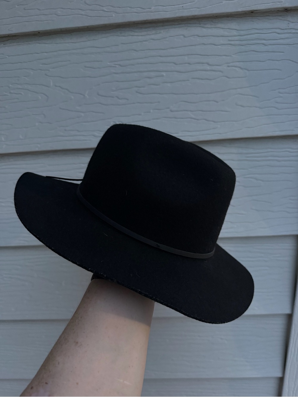 Brixton Wool Wide Brim Fedora Hat